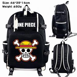 One Piece Luffy Anime Backpack Student Backpack School Bag 46X35X14CM 650G