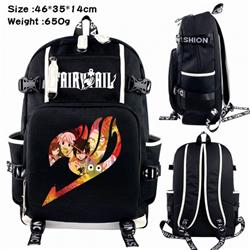 Fairy Tail Anime Backpack Student Backpack School Bag 46X35X14CM 650G