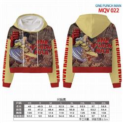 One Punch Man Full color printed hooded pullover sweater 8 sizes from XS to 4XL