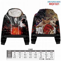 One Punch Man Full color printed hooded pullover sweater 8 sizes from XS to 4XL MQV 021