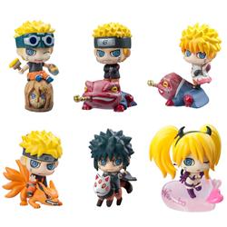 naruto anime figure set 6cm