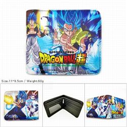 Dragon Ball Super Short color picture two fold wallet 11X9.5CM 60G-HK-570
