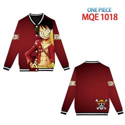 one piece anime 3d printed baseball hoodie xs to 4xl