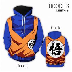 Dragon Ball Full color Hooded Long sleeve Hoodie S M L XL XXL XXXL preorder 2 days LMWY118