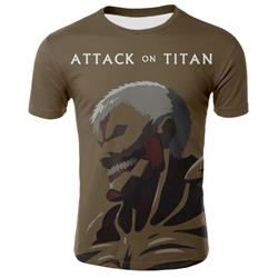 attack on titan anime 3d printed tshirt 2xs to 4xl