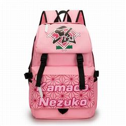 Demon Slayer Kimets Pink Backpack school bag