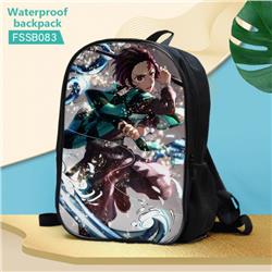 Demon Slayer Kimets Waterproof Backpack 30X17X40CM 0.5KG-FSSB083