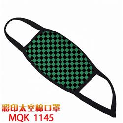 Demon Slayer Kimets Color printing Space cotton Masks price for 5 pcs MQK1145