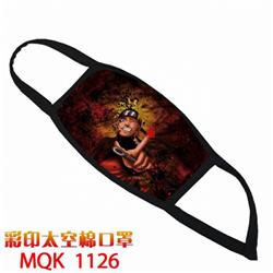 Naruto Color printing Space cotton Masks price for 5 pcs MQK1126
