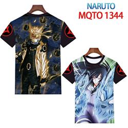naruto anime 3d printed tshirt 2xs to 4xl