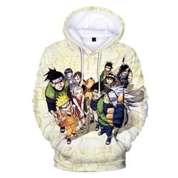 naruto anime 3d printed hoodie 2xs to 4xl