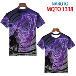 naruto anime 3d printed tshirt 2xs to 4xl