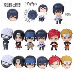 Naruto a set of 6 Bagged Figure Decoration Model 5.5CM 0.19KG a box of 100 sets