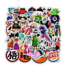 Dragon Ball anime waterproof stickers set(50pcs a set) price for 5 set