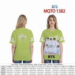 BTS Full color short sleeve t-shirt 9 sizes from 2XS to 4XL MQTO-1382