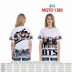 BTS Full color short sleeve t-shirt 9 sizes from 2XS to 4XL MQTO-1388