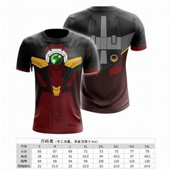 Gundam Full color printed short-sleeved T-shirt 8 sizes from S to 5XL price for 2 pcs GD-3