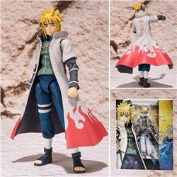 Naruto Namikaze Minato Movable Boxed Figure Decoration Model 14CM 0.23KG