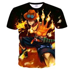 one piece anime 3d printed tshirt 2xs to 4xl