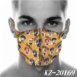 My Hero Academia Anime 3D digital printing masks a set price for 5 pcs KZ-20169
