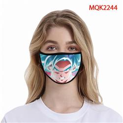 Dragon Ball Color printing Space cotton Masks price for 5 pcs MQK2244