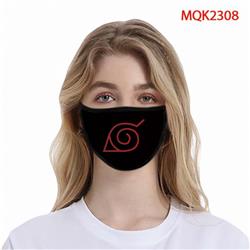 Naruto Color printing Space cotton Masks price for 5 pcs MQK2308