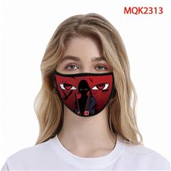 Naruto Color printing Space cotton Masks price for 5 pcs MQK2313