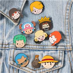 one piece anime pin brooch 2.5 cm price for 1 pcs