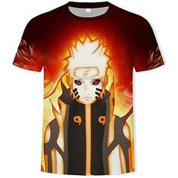 naruto anime 3d printed tshirt 2xs to 4xl