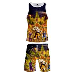dragon ball anime 3d printed tshirt pants set 2xs to 4xl