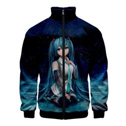 miku.hatsune anime 3d printed hoodie 2xs to 4xl