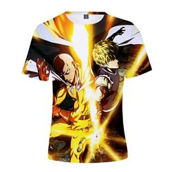 one punch man anime 3d printed tshirt 2xs to 4xl