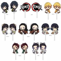 demon slayer anime fan price for 10 pcs