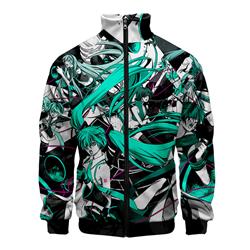 miku.hatsune anime 3d printed hoodie 2xs to 4xl