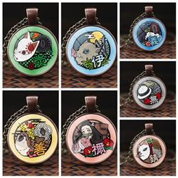 demon slayer anime necklace