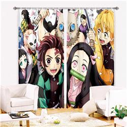 demon slayer anime curtain 320cm×270cm welcome custom design