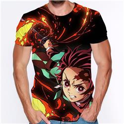 demon slayer anime 3d printed tshirt