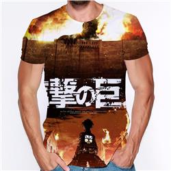 attack on titan anime tshirt