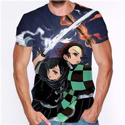 demon slayer anime 3d printed tshirt