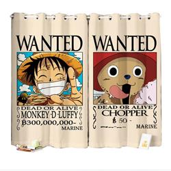 one piece anime curtain 180*200cm price for 2 pcs