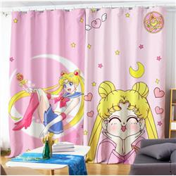 sailormoon anime curtain 320*270cm welcome custom design