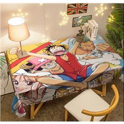 one piece anime 3d printed table cloth 130*180 welcome custom design