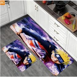 naruto anime carpet set 40*120+40*60