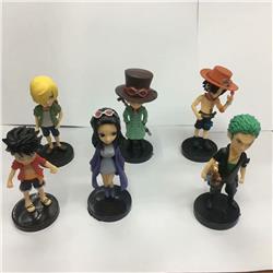 one piece anime figure set