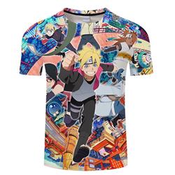 naruto anime 3d printed tshirt