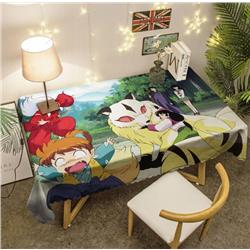 inuyasha anime 3d printed table cloth 130*180 welcome custom design