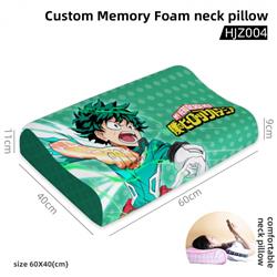 My Hero Academia Game memory cotton neck pillow 60X40CM HJZ004