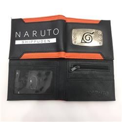 Naruto Japanese Cartoon Cosplay PU Coin Purse Anime Wallet