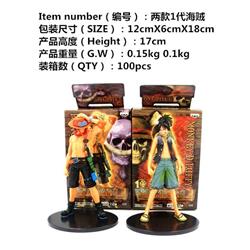 One Piece Anime Figure Luffy and Ace figure Set