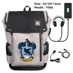 harry potter Data cable animation game backpack school bag